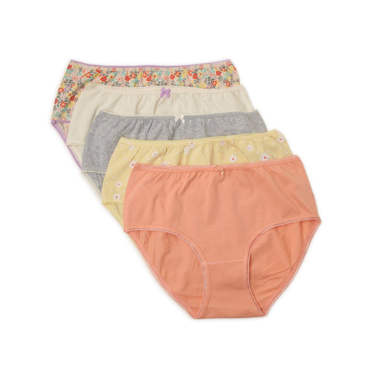 Marks & Spencer Cotton Mix Regular Fit Knickers - Multi-color (Pack of ...