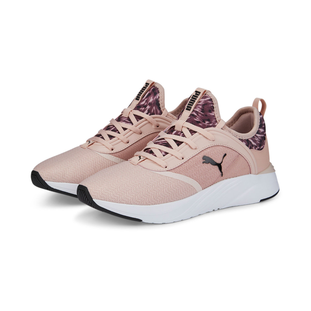 Puma Softride Ruby Safari Glam Womens Pink Walking Shoes (UK 3): Buy ...