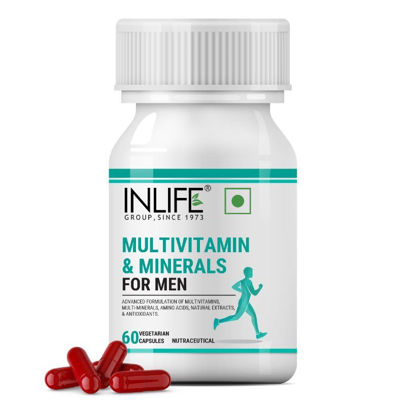 INLIFE Multivitamins & Minerals For Men 60 Capsules