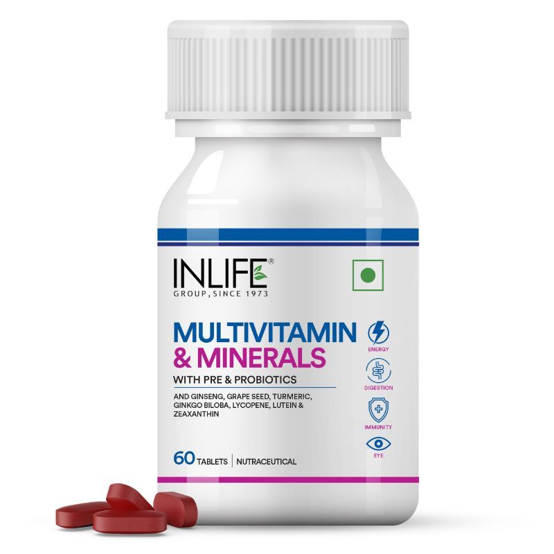 INLIFE Multivitamin and MultiMinerals For Men and Women
