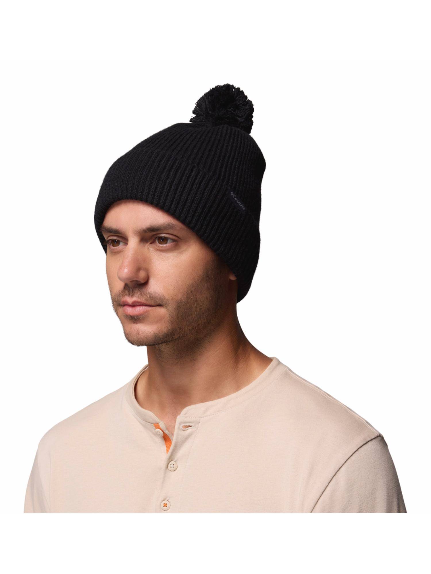 Columbia Unisex Black Omni-Heat Infinity Polar Powder III Winter Sports Beanie (One Size)