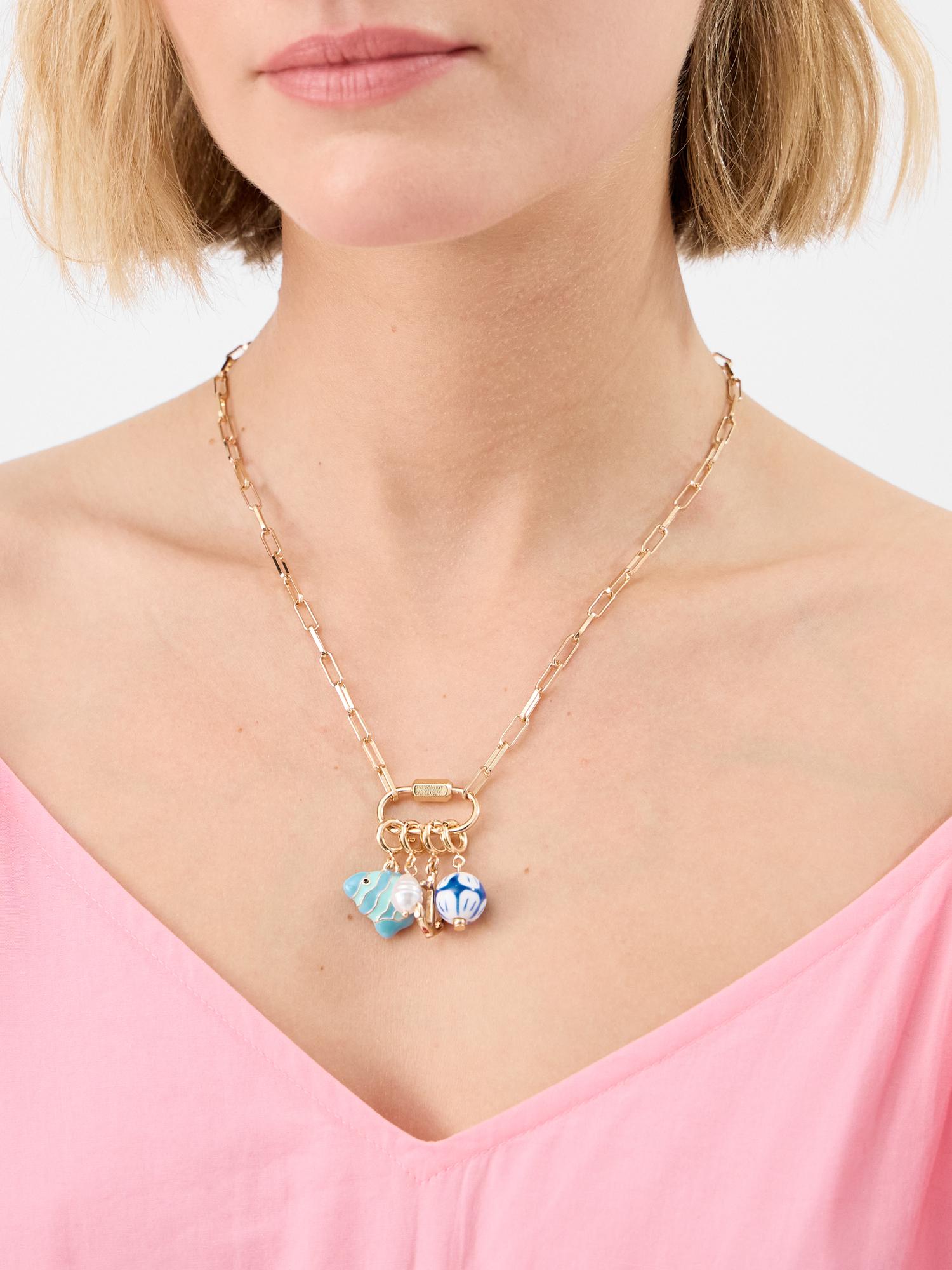 Buy Accessorize London Women's Carabiner Pendant Necklace Online