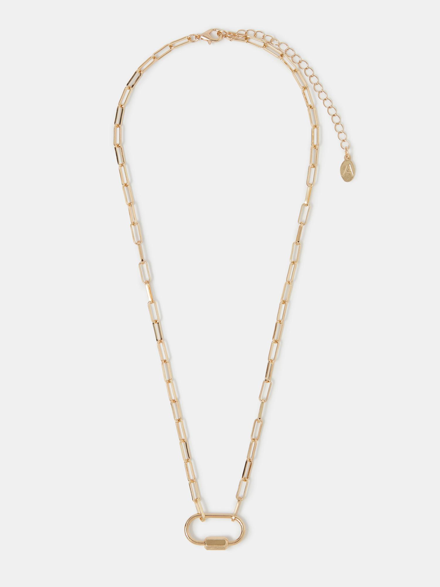Buy Accessorize London Women's Carabiner Pendant Necklace Online