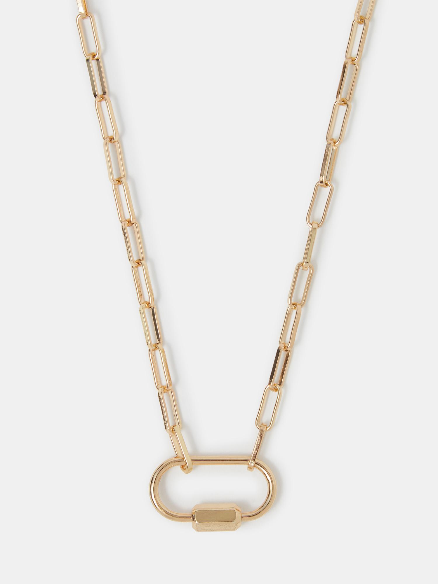 Buy Accessorize London Women's Carabiner Pendant Necklace Online