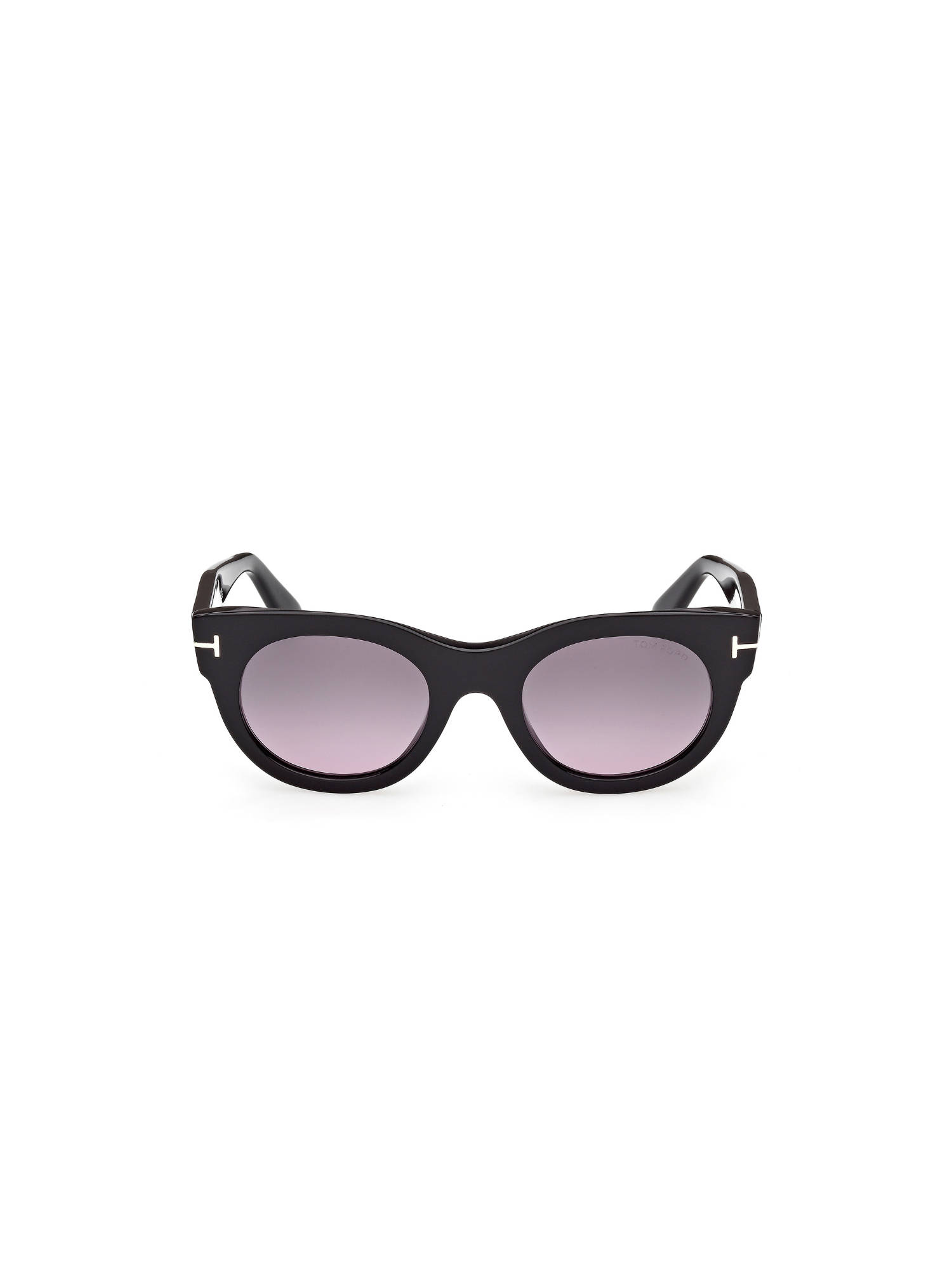 Tom Ford Eyewear Women Acetate Round Grey Lens Sunglass-Ft1315 50 01B (50)