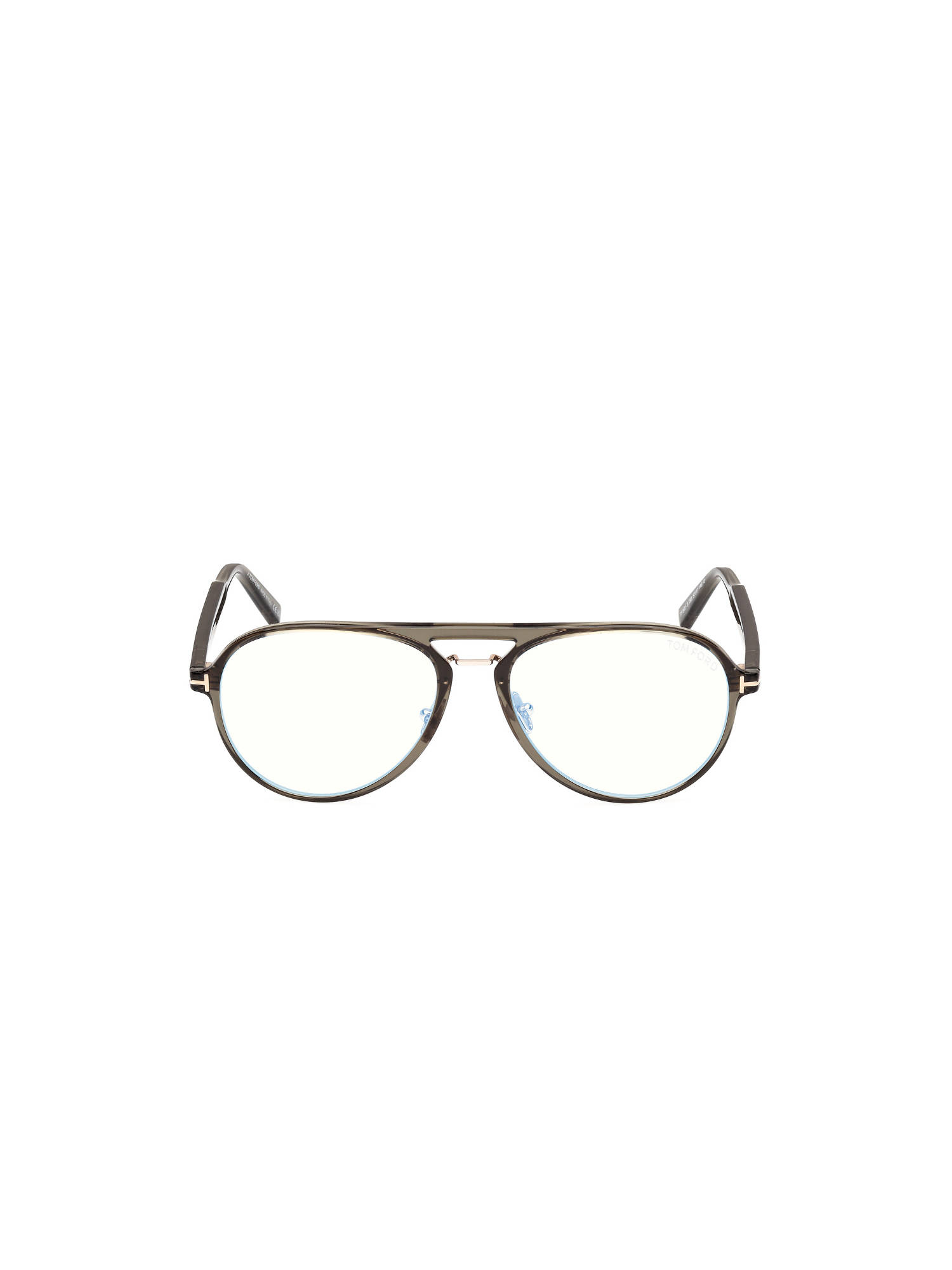 Tom Ford Eyewear Men Acetate Pilot Green Frame-Ft5981-B 57 093 (57)