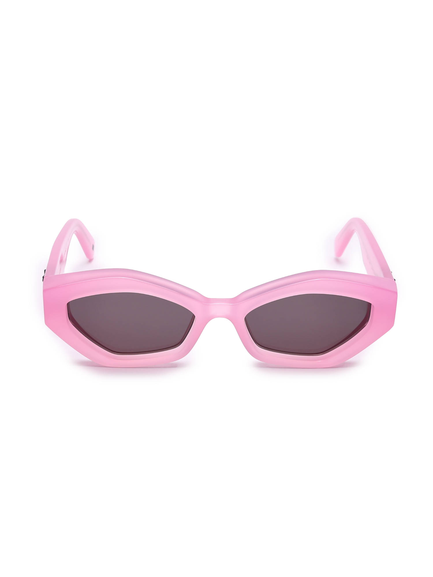 OFF-WHITE Women Acetate Cat Eye Grey Lens Sunglass-Oeri14413007 (55)