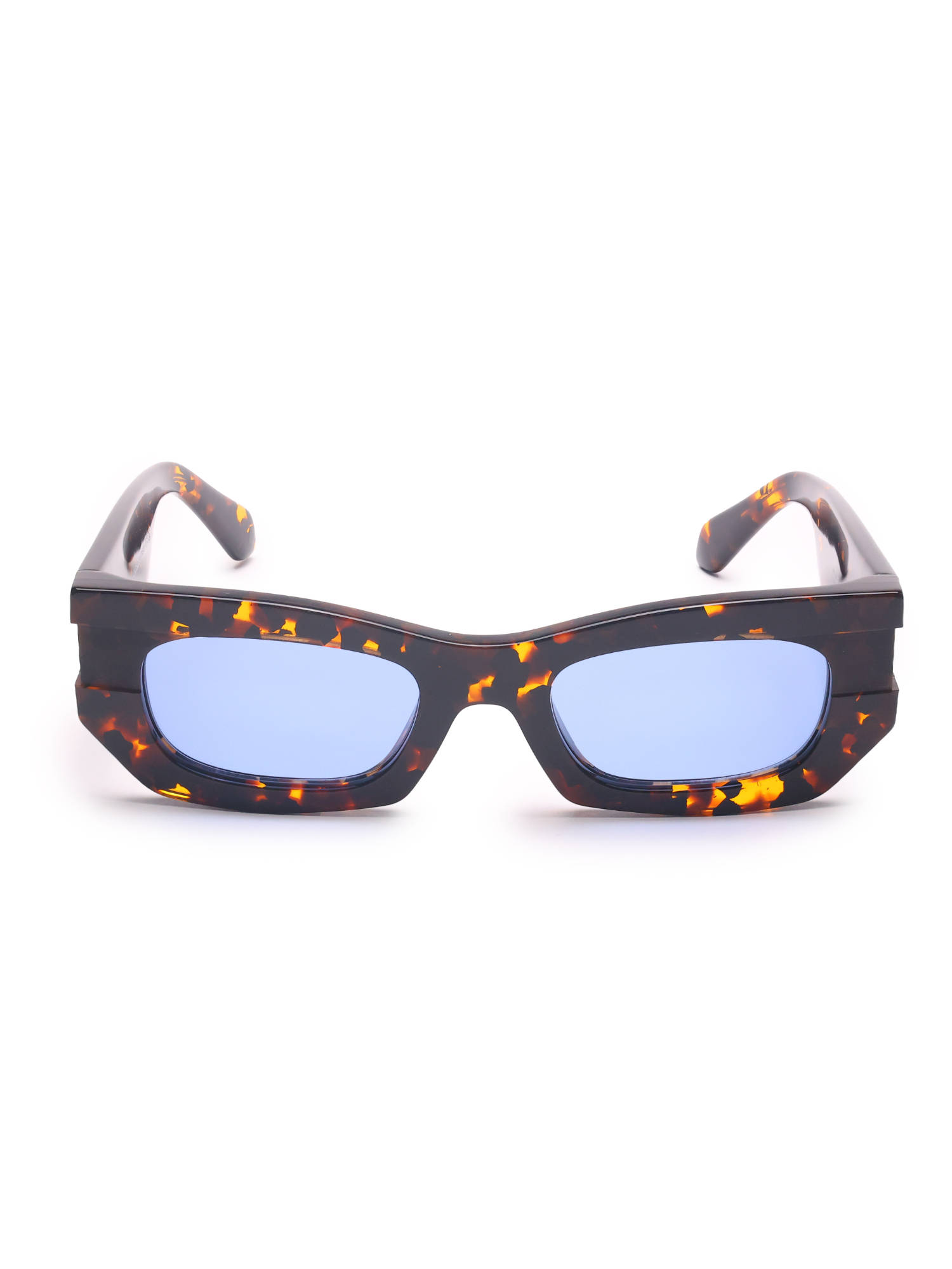 OFF-WHITE Women Acetate Cat Eye Blue Lens Sunglass-Oeri14716045 (50)