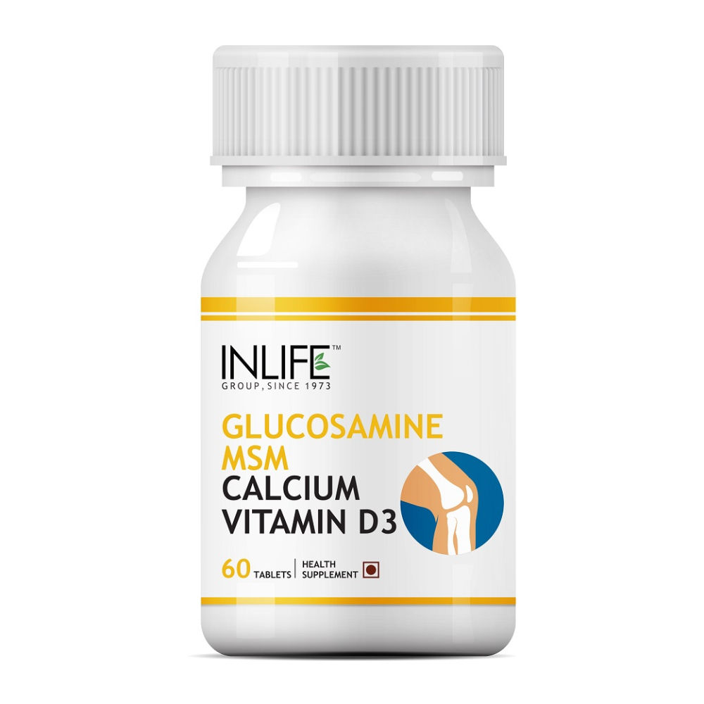 INLIFE Glucosamine Sulphate MSM- Calcium Vitamin D3