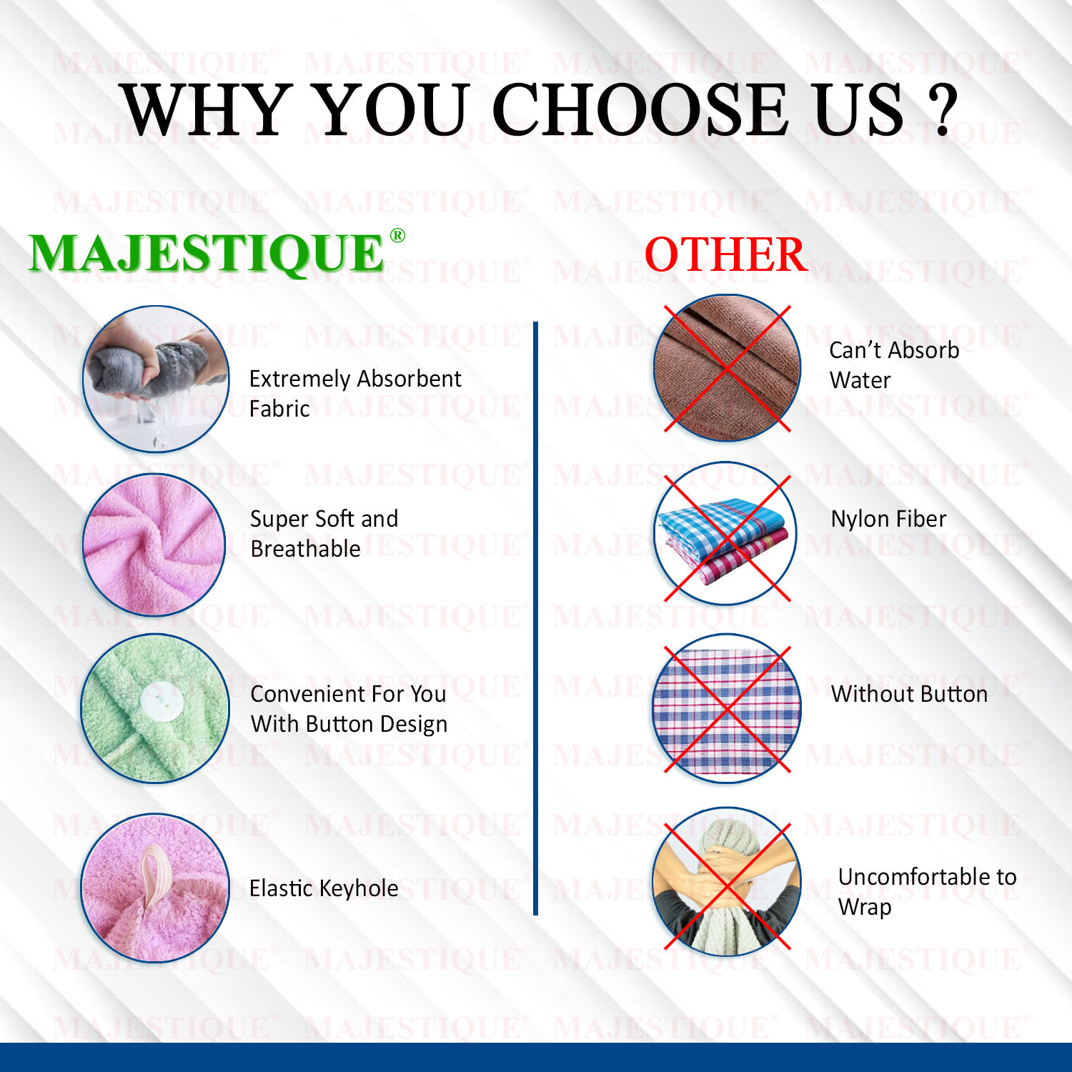 Majestique Hair Towel Wrap Colour May Vary Buy Majestique Hair Towel