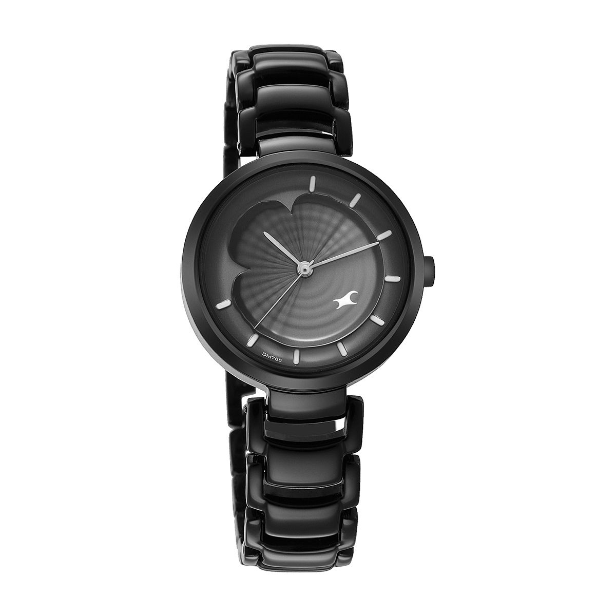 Fastrack black chain watches for womens hot sale