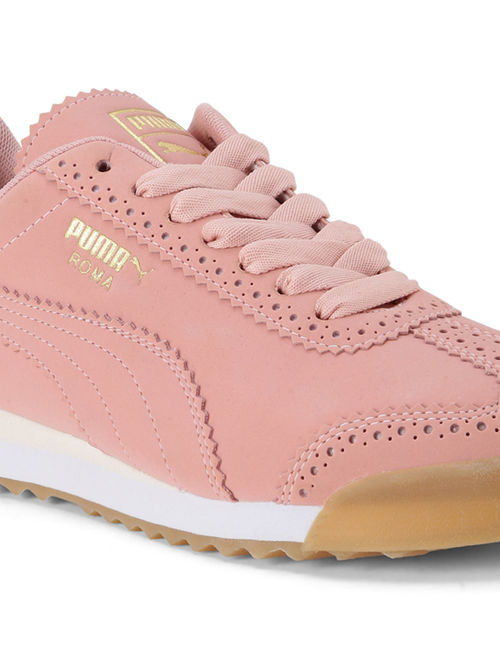 Puma Roma Brogue WNS Women Casual Shoes Coral (3)