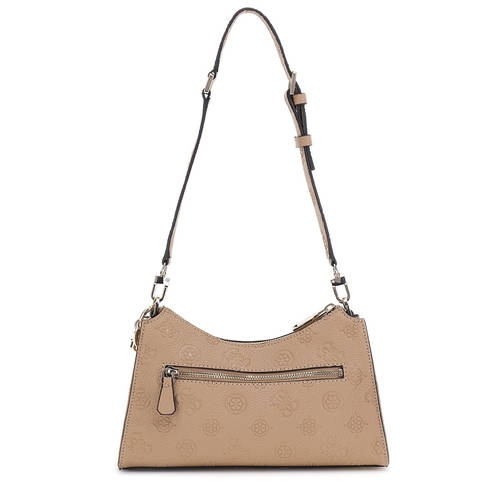Sac à épaule GUESS Cresidia Top Zip - Couleur Beige, Matière Polyuréthane - Neuf Avec étiquettes
