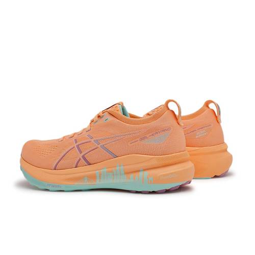 orange ladies asics kayano 24