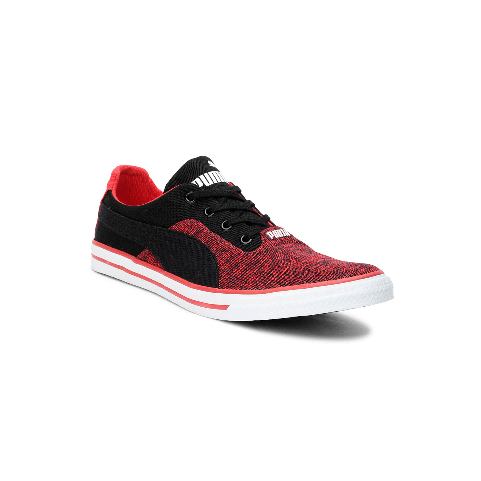 puma slyde knit idp sneakers black