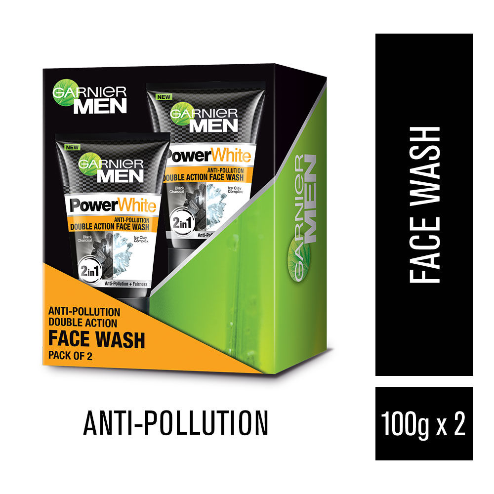 garnier power white double action