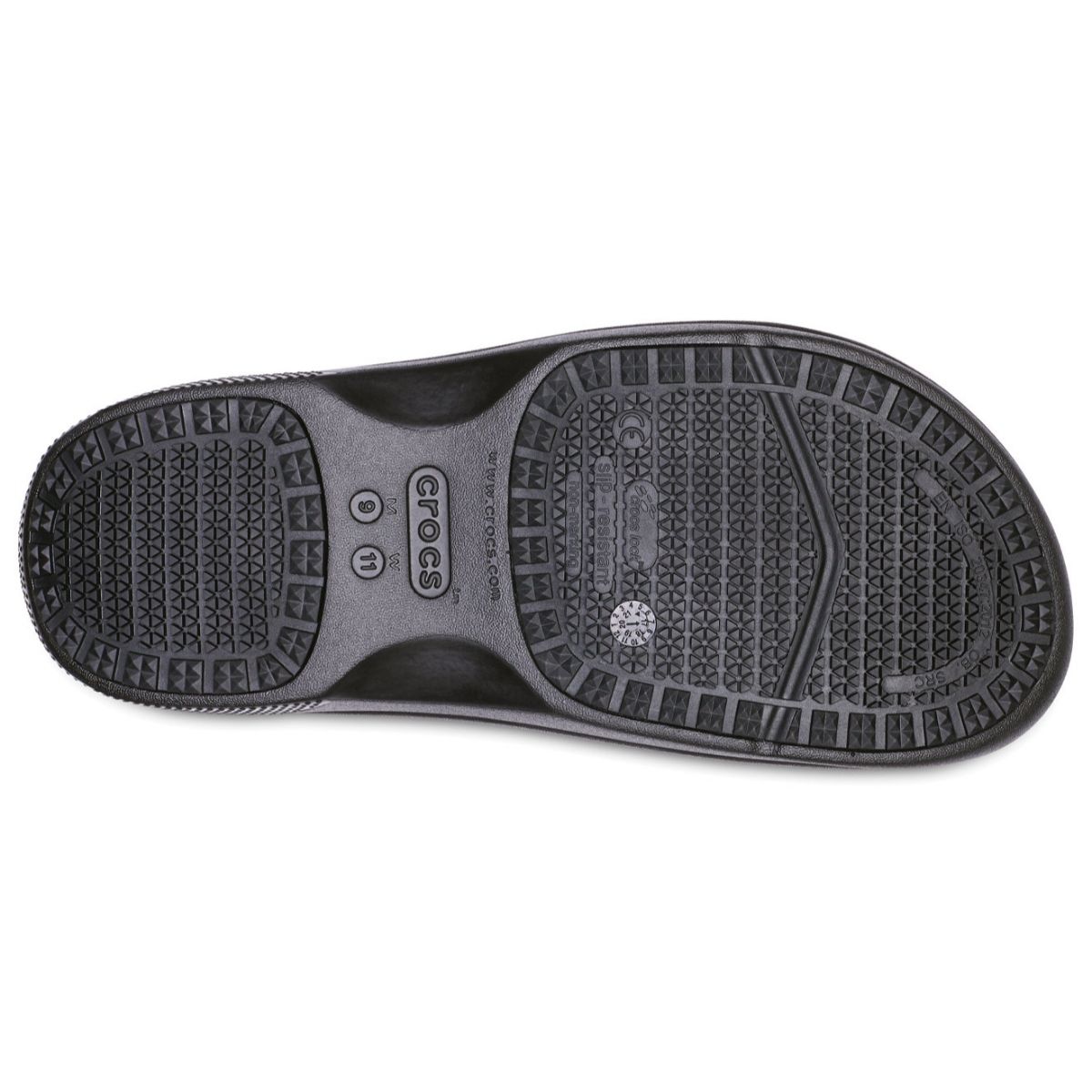 Buy Crocs On The Clock Black Unisex Shoe Online