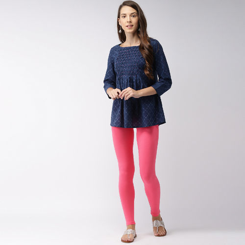 Buy Go Colors Young Pink Leggings (XL) Online