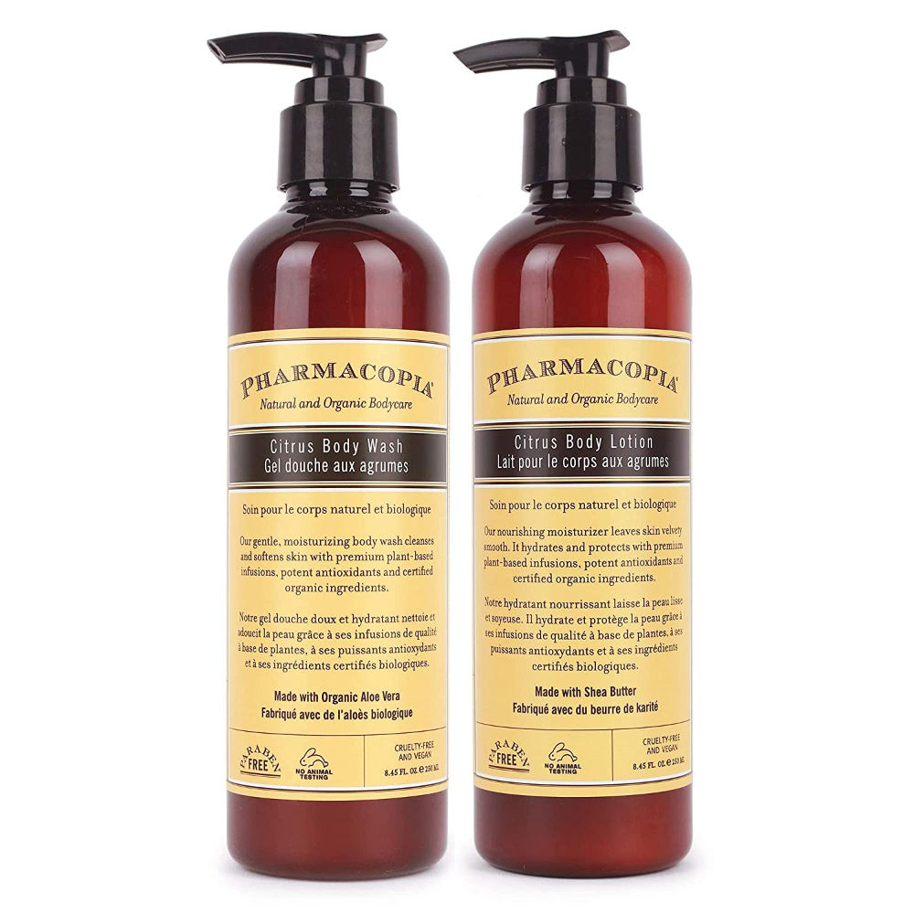 Kimirica Pharmacopia Citrus Body Wash & Body Lotion Bath Care Duo: Buy ...