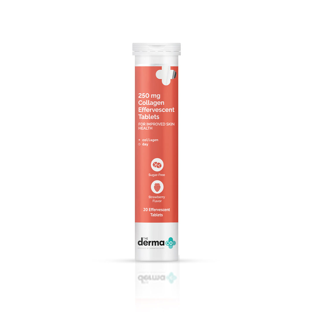 The Derma Co 250 Mg Collagen Effervescent Tablet For Improved Skin Health