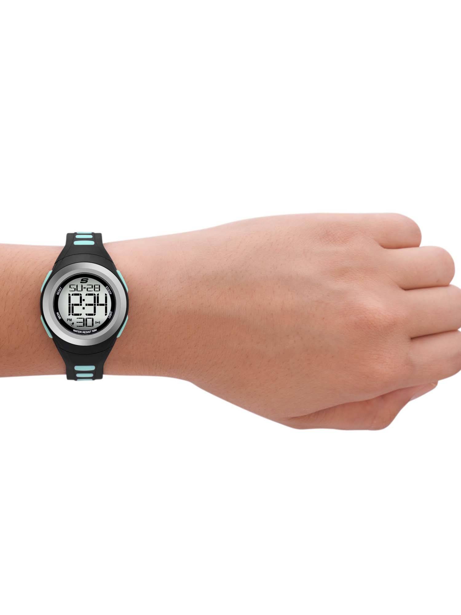 SKECHERS Women Tennyson Two Tone White Digital Watch SR2020 (M)