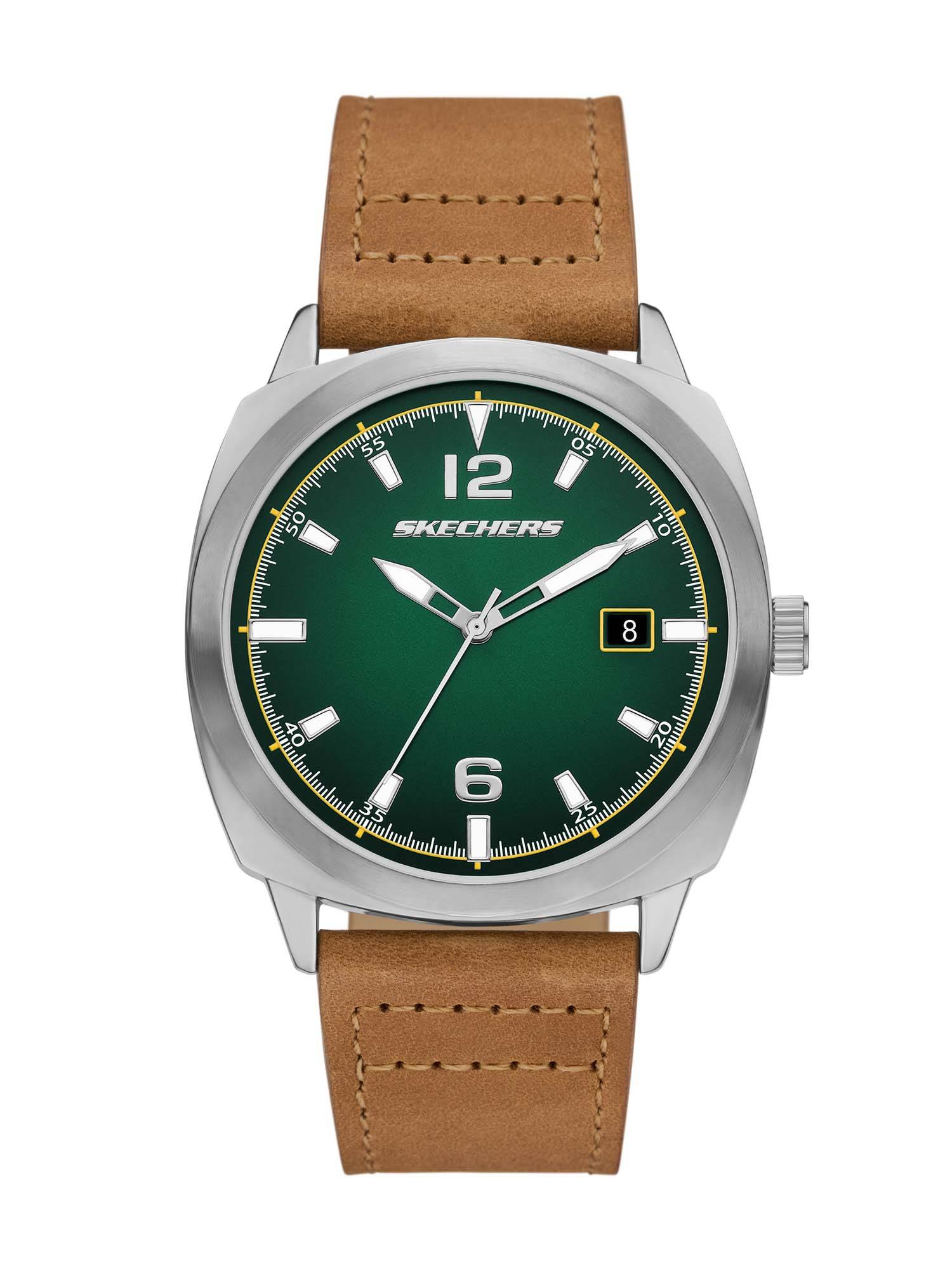 SKECHERS Men Hewes Green Dial Quartz Watch SR5274 (M)