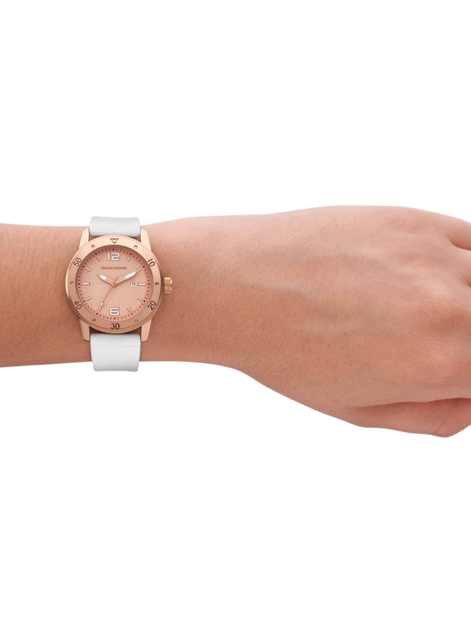 SKECHERS Women Redondo Rose Gold Quartz Watch SR6053 (S)