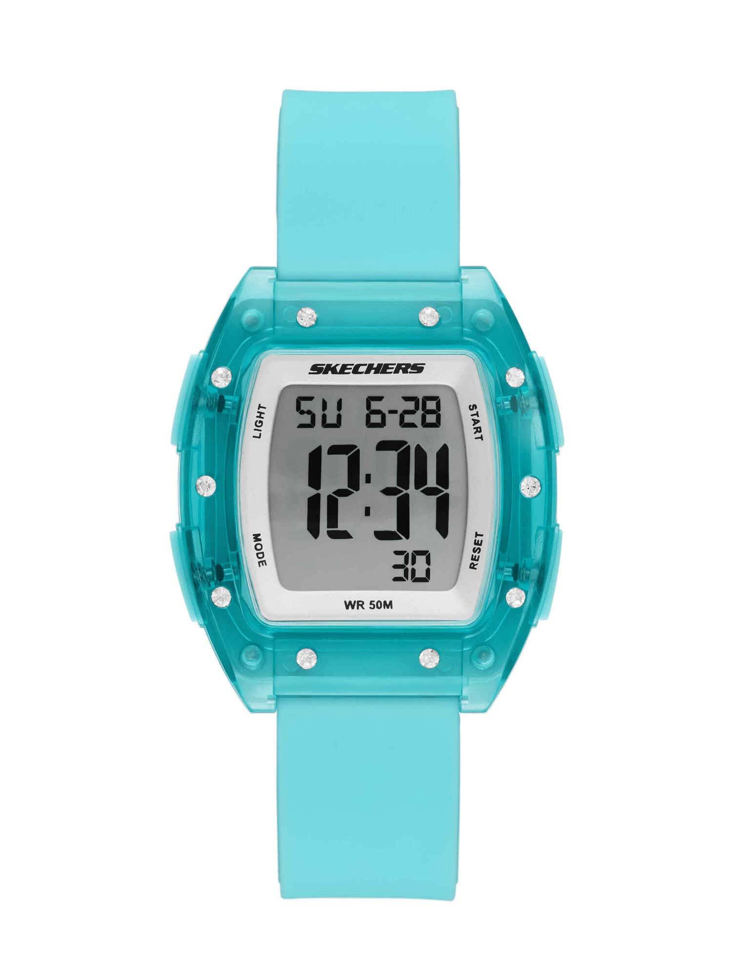 SKECHERS Women Sawtelle White Dial Digital Watch SR6333 (M)