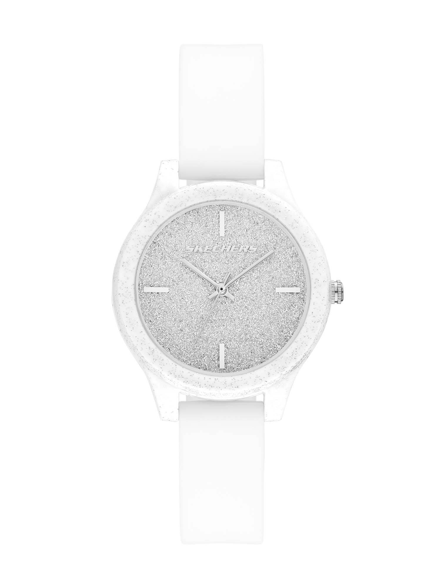 SKECHERS Women Carmelina Silver Dial Quartz Watch SR6337 (M)