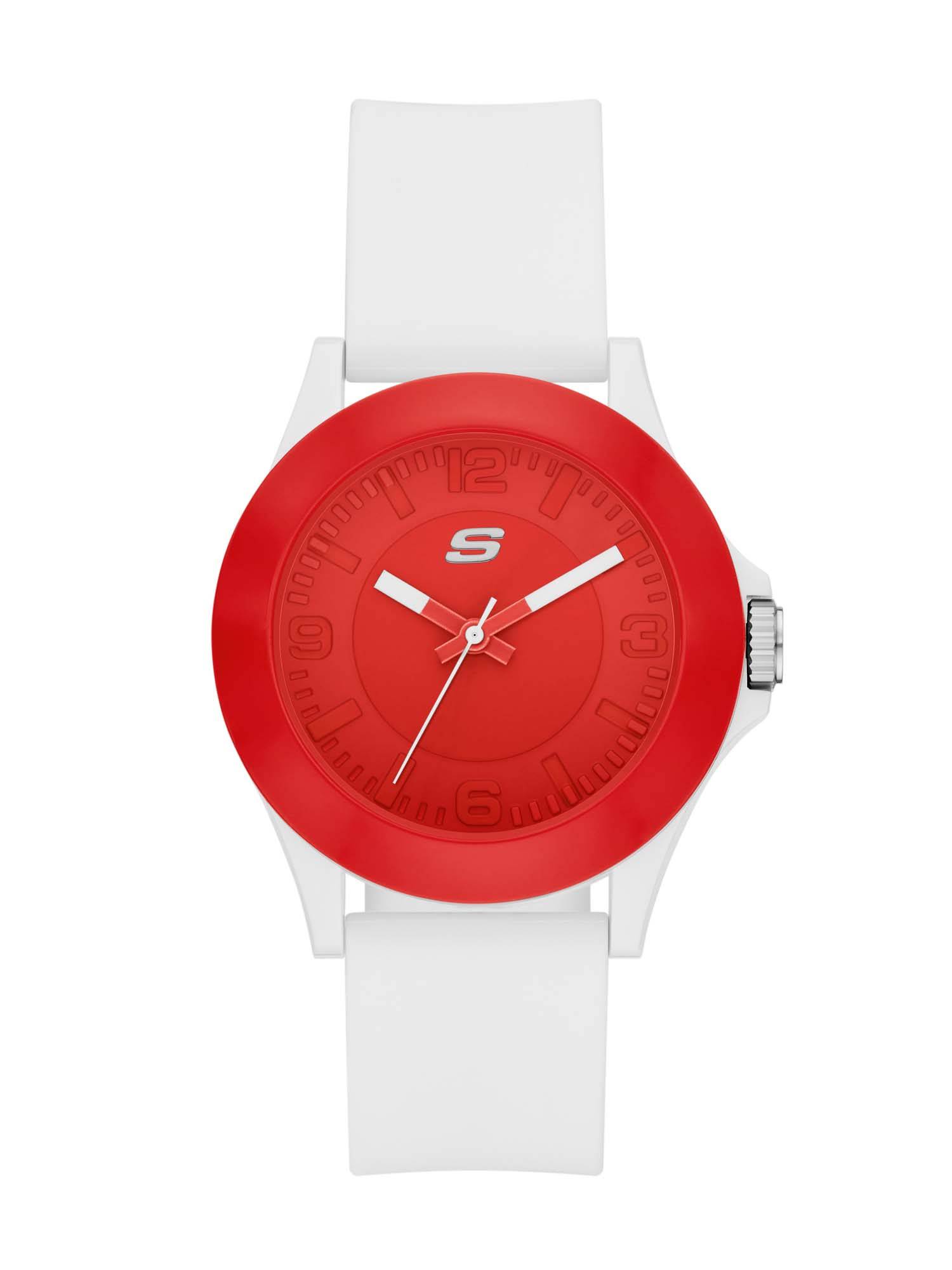 SKECHERS Men Rosencrans Japan Red Quartz Watch SR6374 (M)