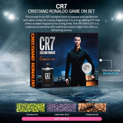 Buy Cristiano Ronaldo CR7 Game On Gift Set For Him Online