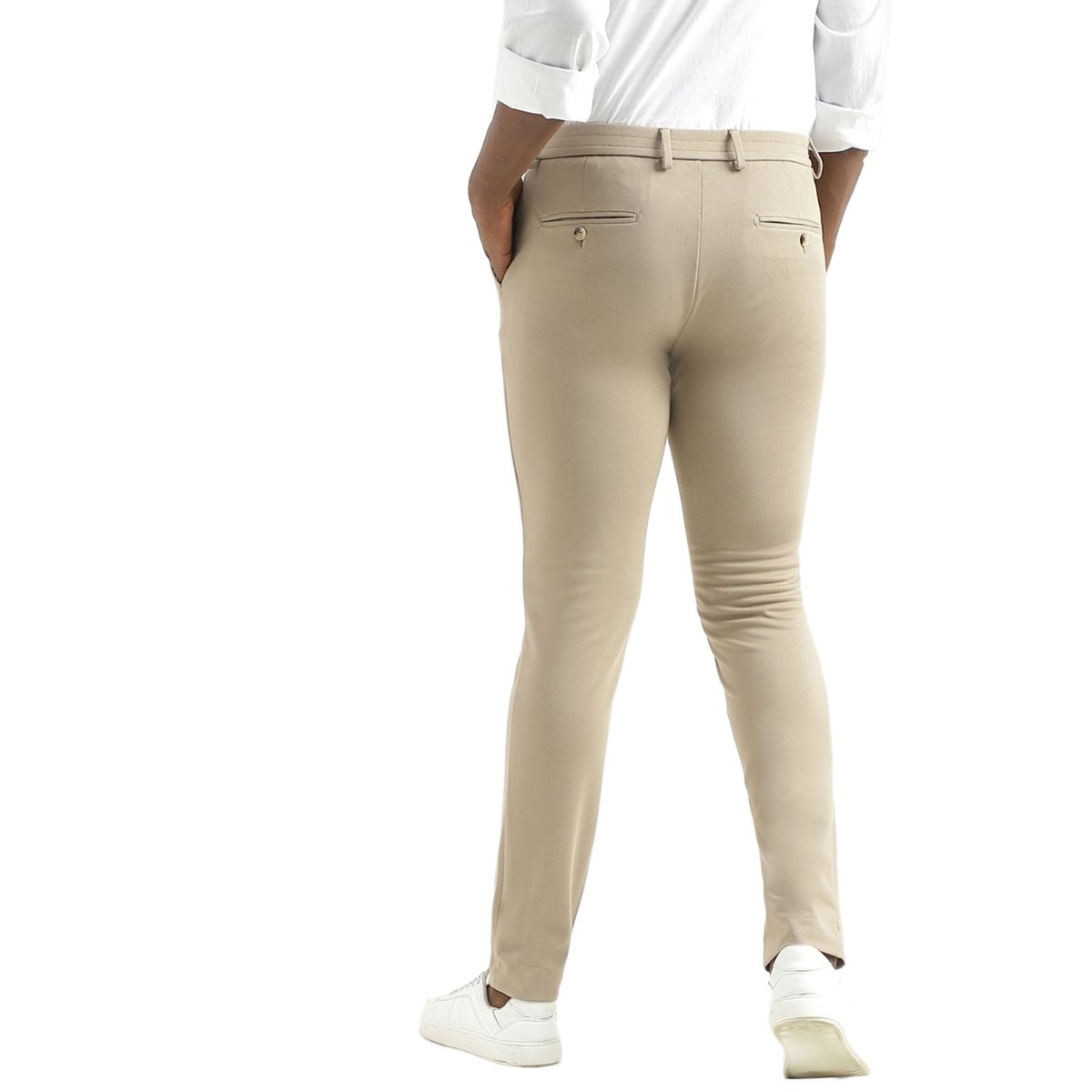 Buy United Colors of Benetton Men's Cropped Casual Trousers Online at  desertcartINDIA