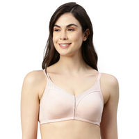Enamor F124 Smoothening Non-Padded Wired Full Coverage Minimizer Bra