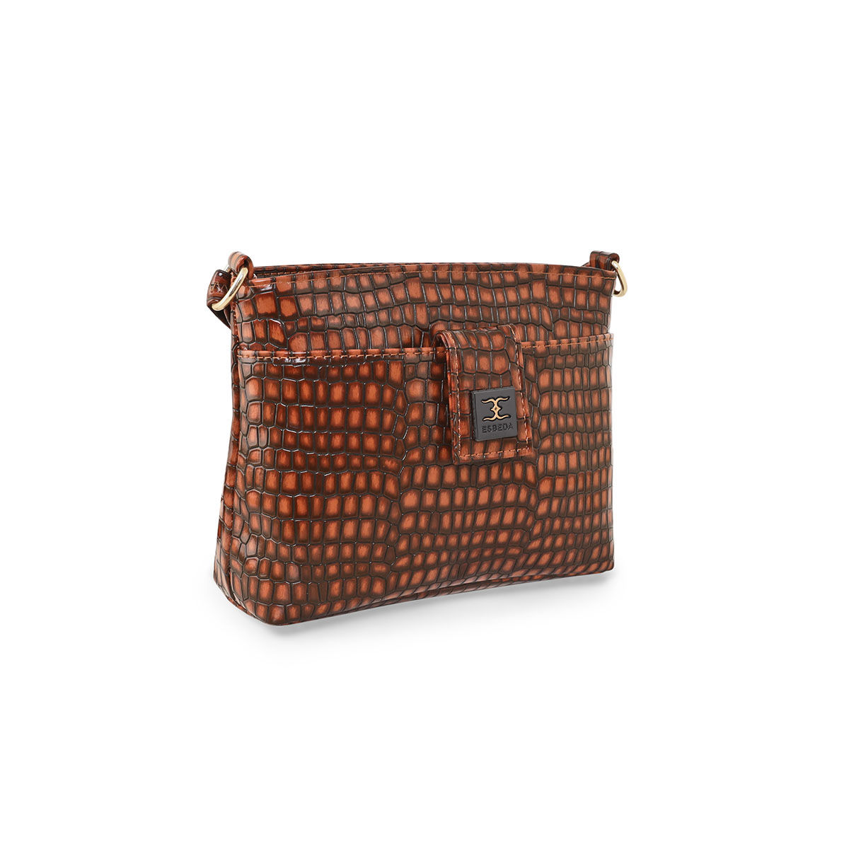 Pouch leather mini bag Bottega Veneta Brown in Leather - 35111448