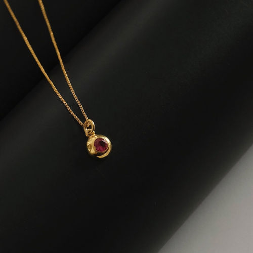 Buy ANUSHKA JAIN JEWELLERY 925 July Birthstone Necklace In