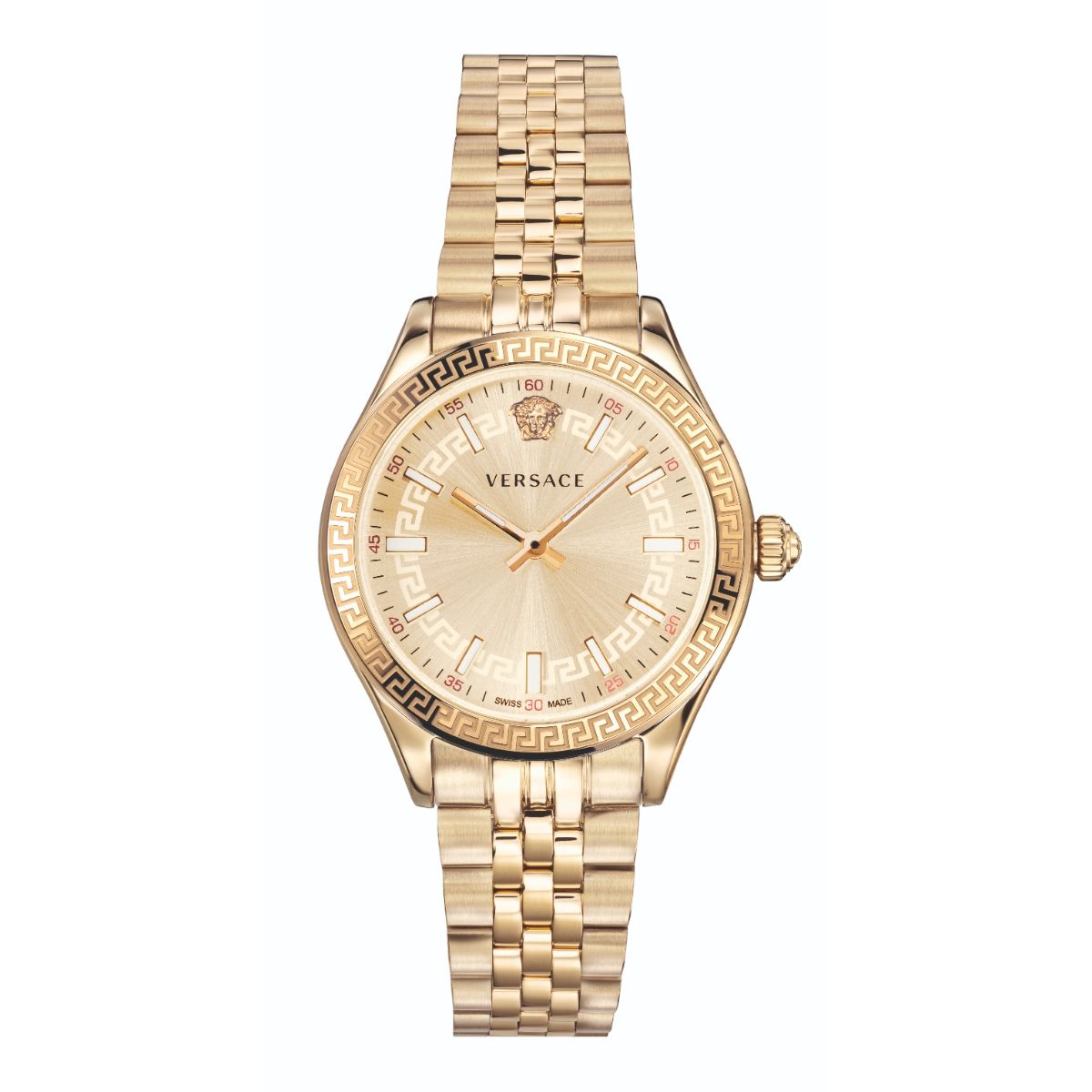 Buy Versace Analog Gold Dial Women Watch - VEHU00720 Online