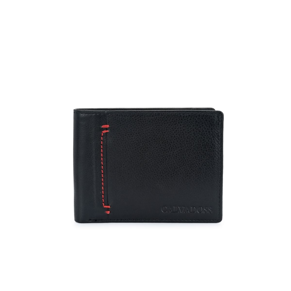 Calvadoss Premium Leather Wallet (CALW-D-23BL-RED)