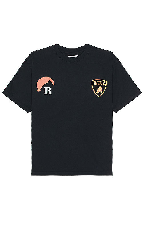 関税込み】Rhude ブラック Moonlight Badge Tシャツ Rhude