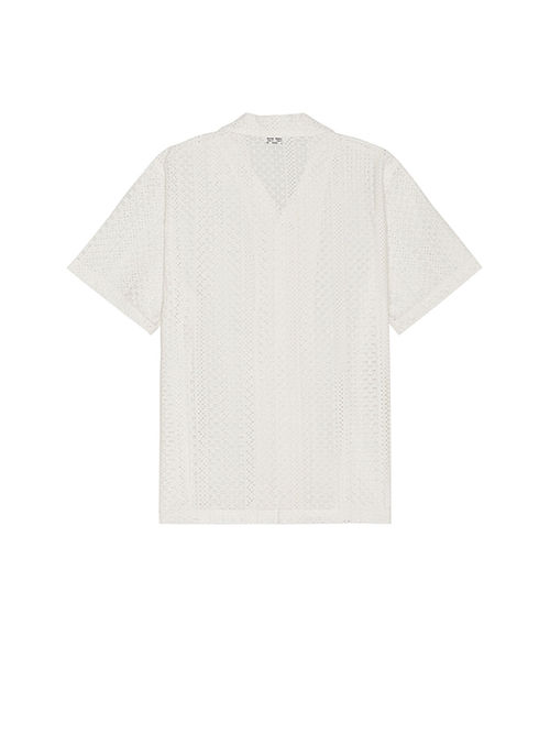 Buy SATURDAYS NYC Canty Cotton Lace Shirt Online