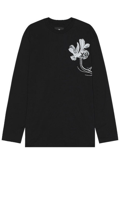 Buy Y-3 Yohji Yamamoto Gfx Long Sleeve Tee Online