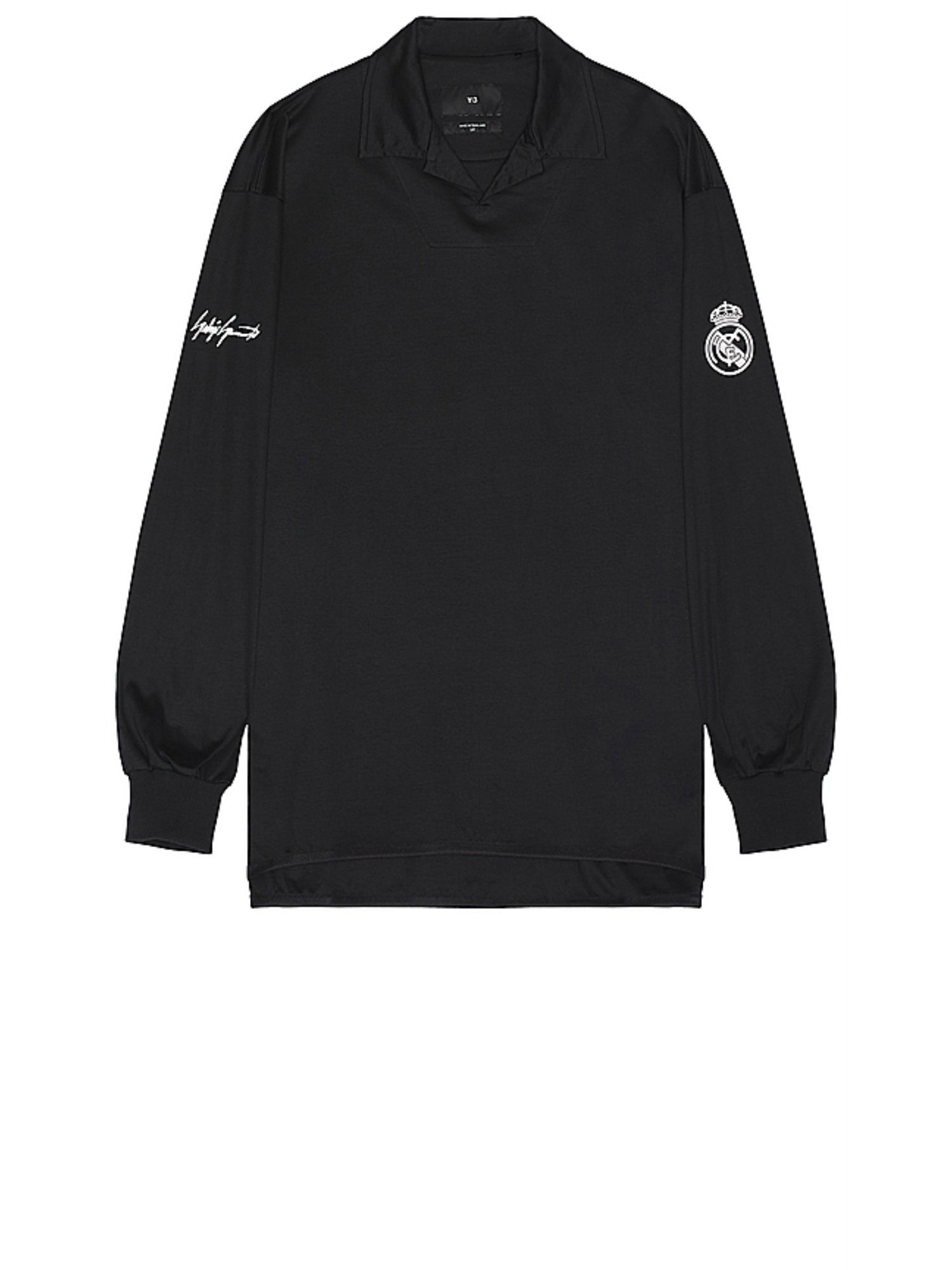 Buy Y-3 Yohji Yamamoto X Real Madrid Long Sleeve Polo Online
