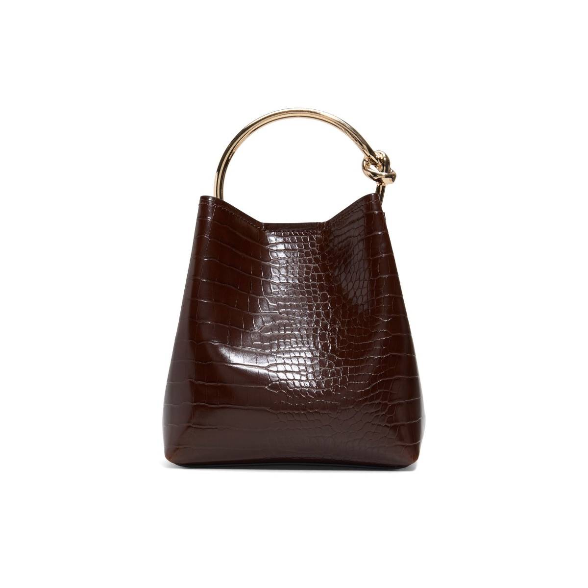 SCULPTOR Saddle Bucket Bag Brown ハンドバッグ SCULPTOR（スカルプ 