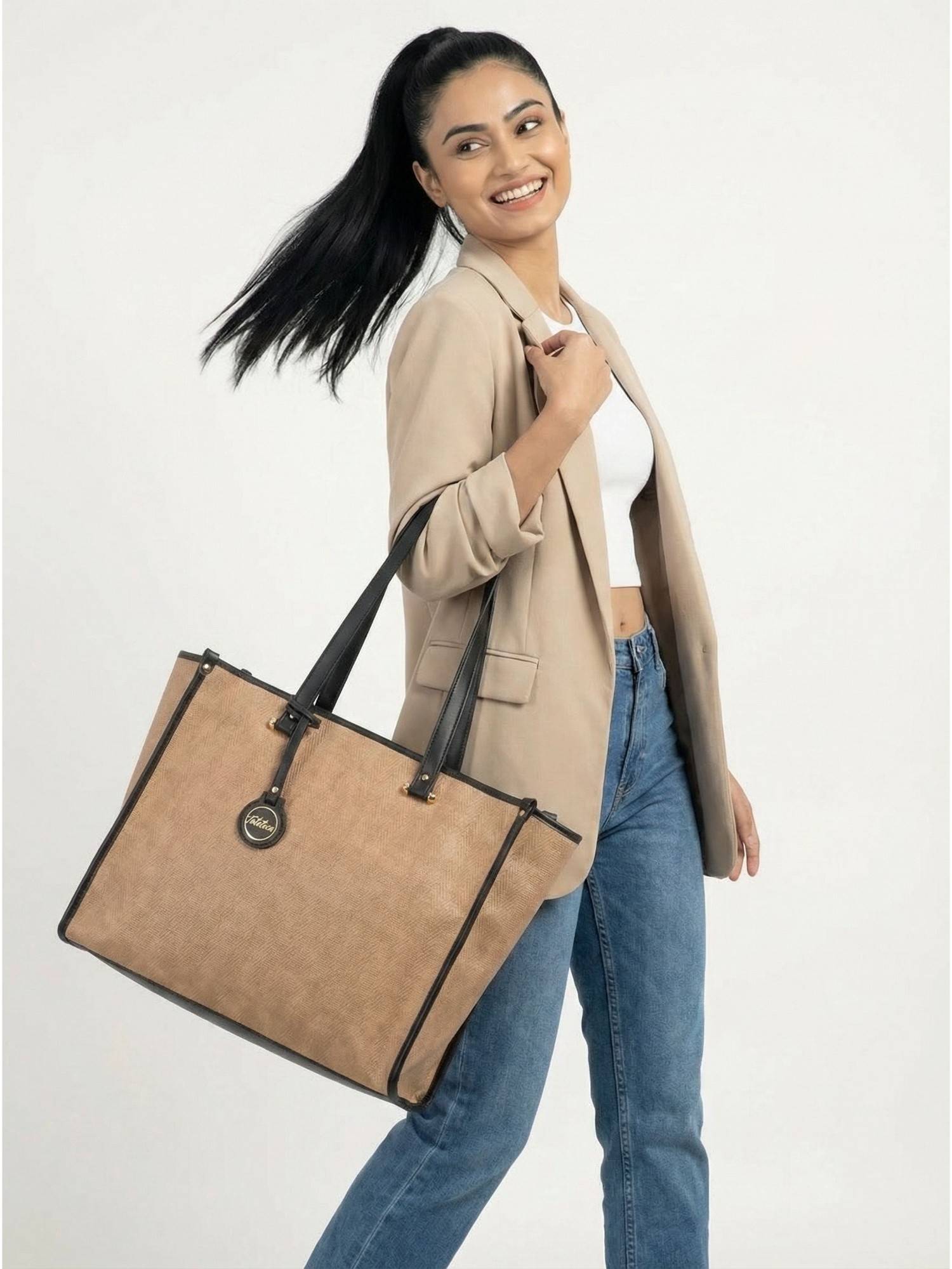 Toteteca Chic Urban Brown Shoulder Bag
