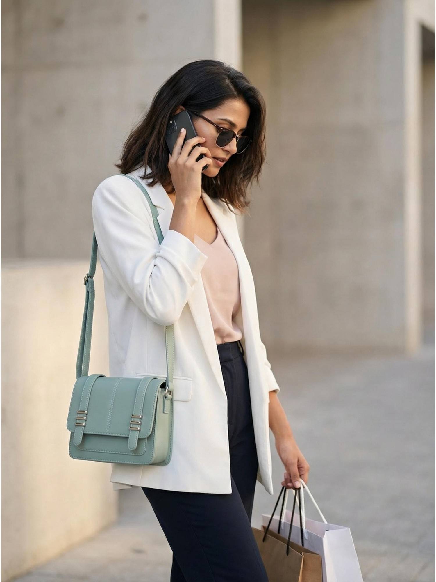 Toteteca Urban Green Sling Bag