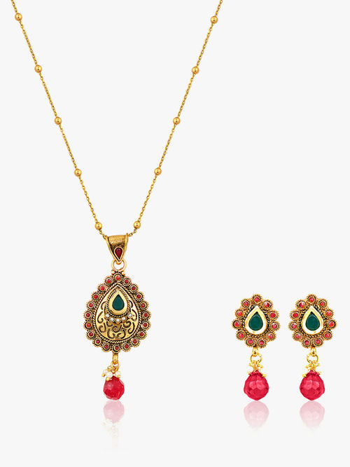 Sia Ethnic Wear Pendant Set Buy Sia Ethnic Wear Pendant Set Online At Best Price In India Nykaa About 20% of these are jewelry sets, 2% are a wide variety of cz pendant set options are available to you, such as jewelry main material, material. nykaa