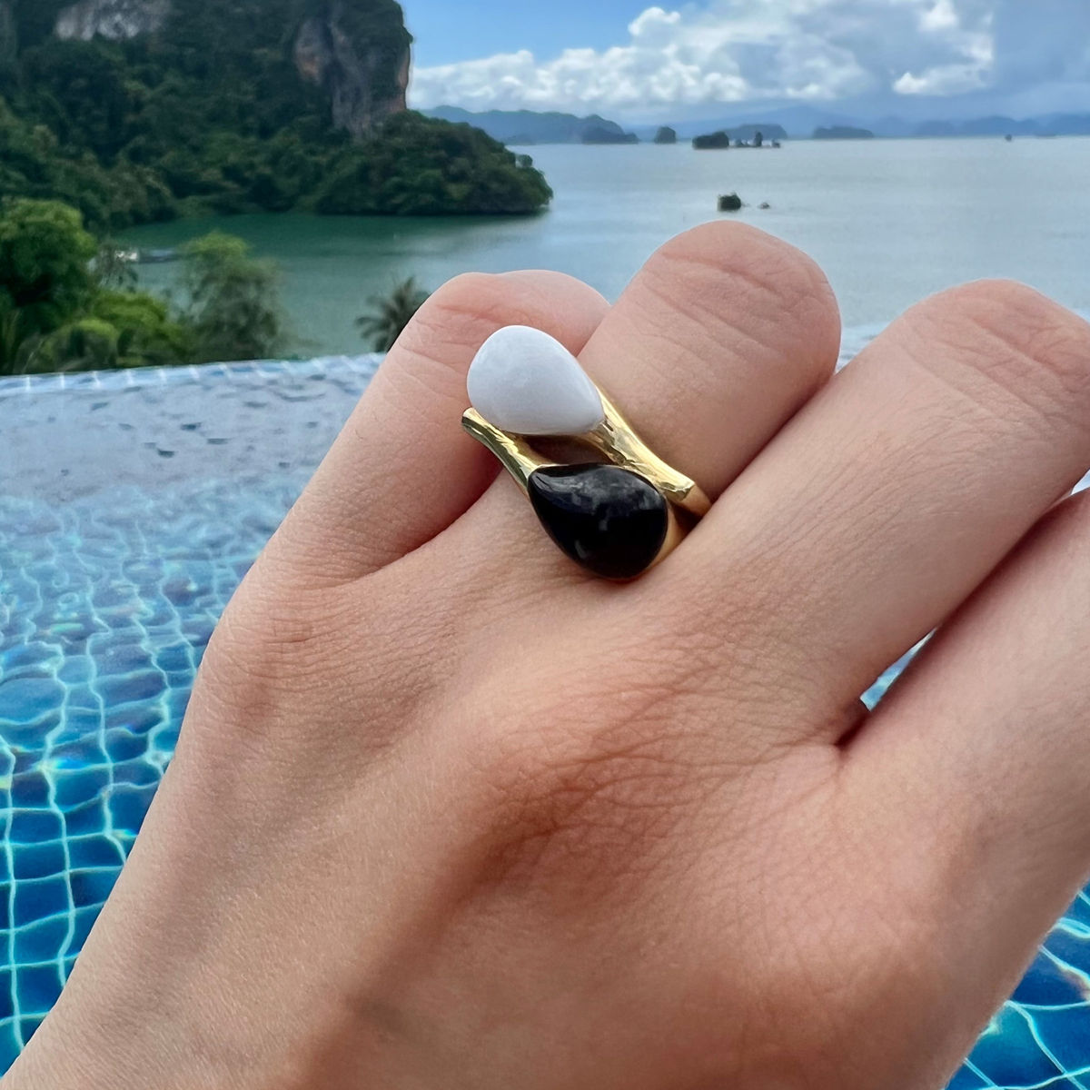 Ying hot sale yang ring