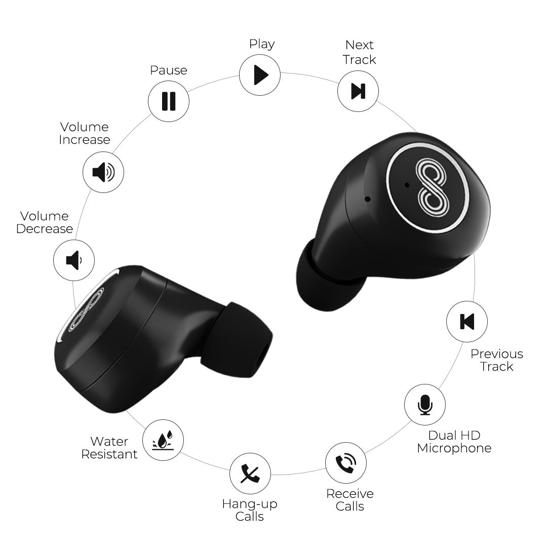 crossloop bluetooth earphones