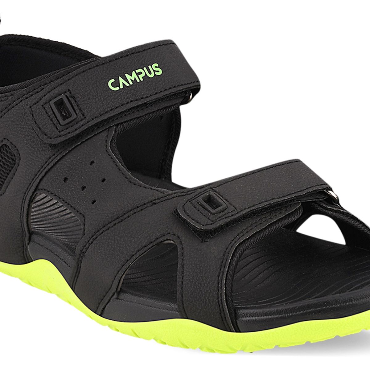 Campus Men's SD_053 Rust-BLK-WHT Sandal -6 UK/India : Amazon.in: Fashion