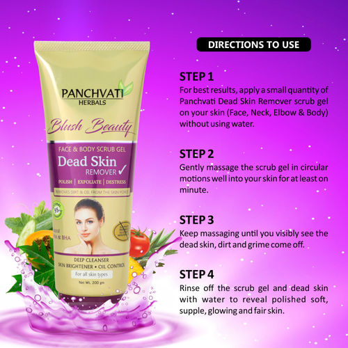 Face Clean Peeling Gel Dead Skin Remover Papaya Scrub Cream