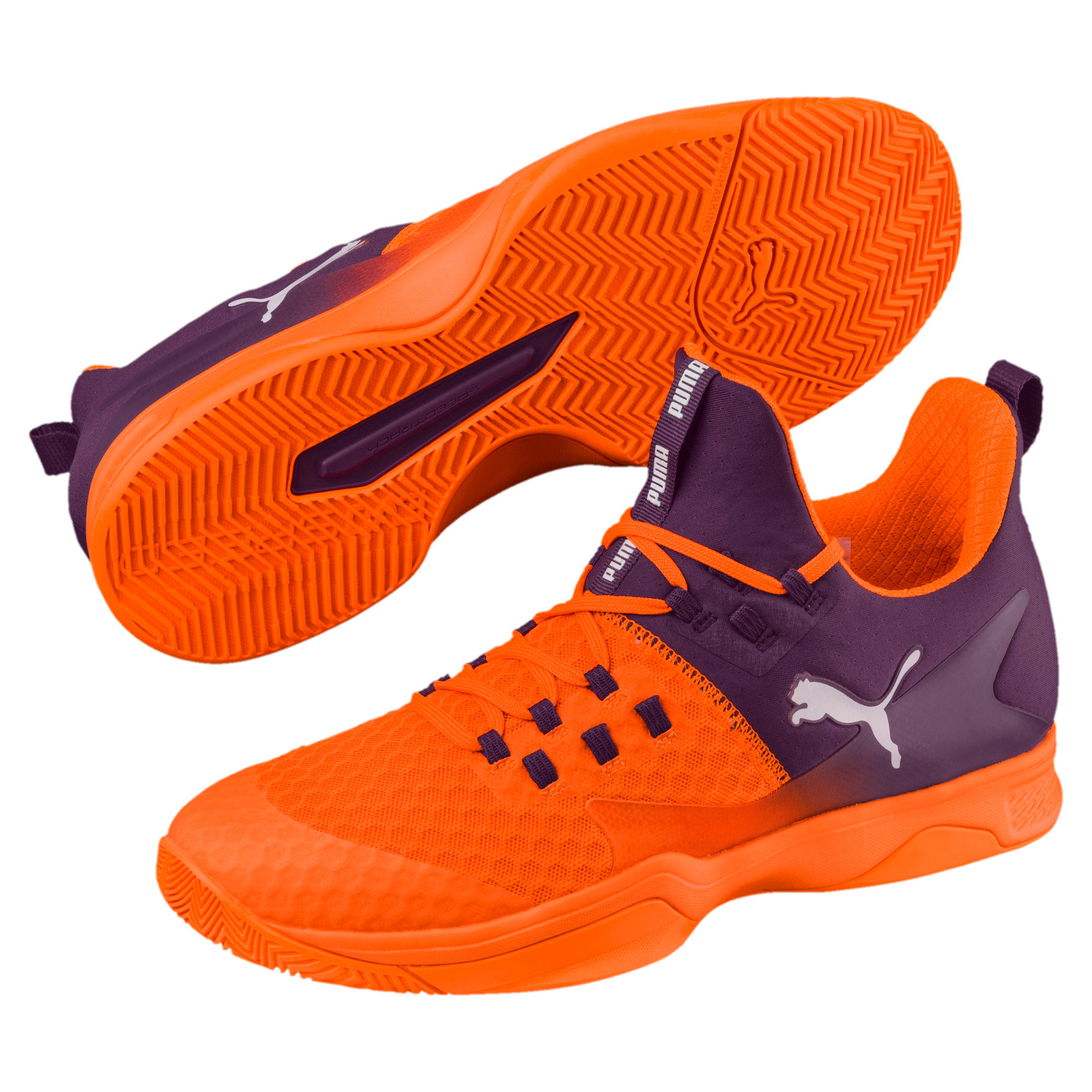 Buy Puma Rise Xt 3 Shocking Orange Shadow Purple Training Shoes